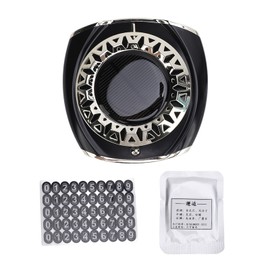 Car Aromatherapy Diffuser Solar Motor Interior Parking Number Plate Decor Stop Sign Auto Parking Supplies Ornament