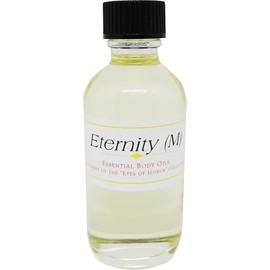 Eternity - Type For Men Scented Body Oil Fragrance [Regular Cap - Light Gold - 2 oz.] - ID#22801