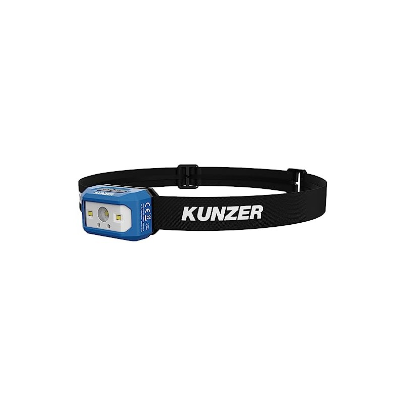 Kunzer HL-002 Headlamp with LED Technology and Sensor Function -