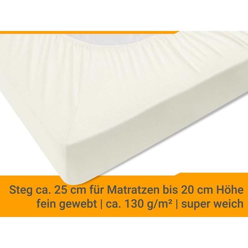Jersey Fitted Sheet 100% Cotton - Available in 22 Colours