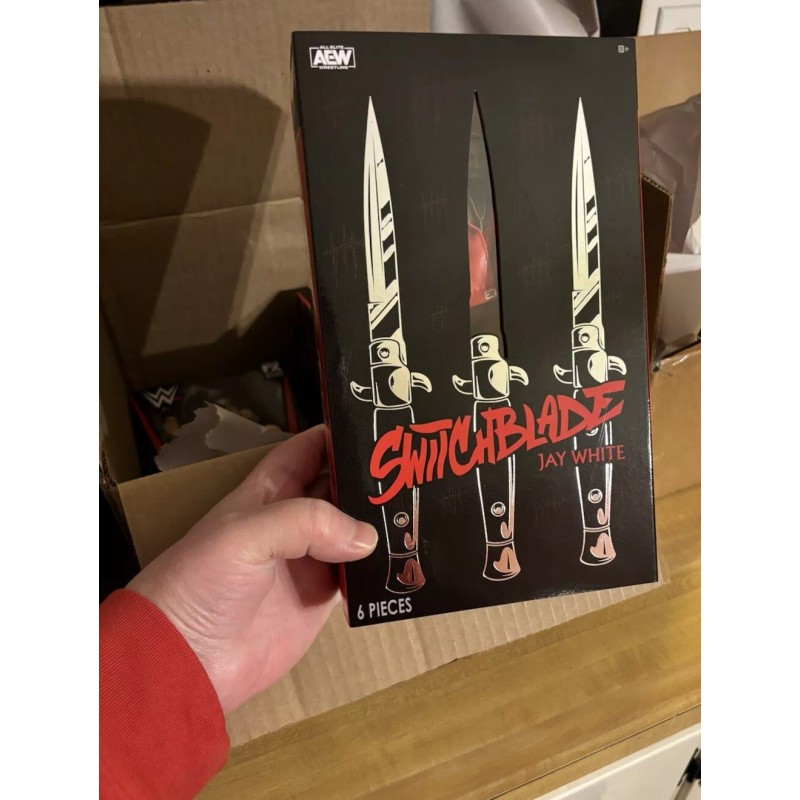 AEW Switchblade Jay White - AEW Exclusive Jazwares Wrestling Figure