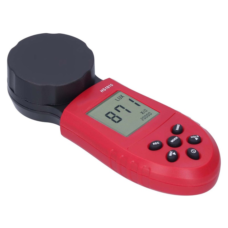 Auto Range Photometer Digital Display Illuminance Meter Electronic Handheld Light