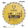 FOXBC 10-Inch Thin Kerf Ripping Table Saw Blade for Wood