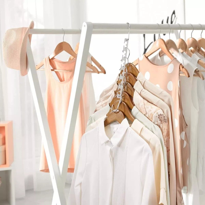 Universo en Linea Set 5 Ganchos Organizadores Ahorrador Espacio Closet