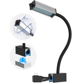XINYIQI Magnetic Work Light, Led Machine Light, IP66 Waterproof gooseneck Light, 800 Lumens + Reinforced Magnetic Bas, Suitable for Lathe Table