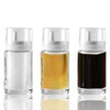 Kwude 3-Pack Leakproof Small Glass Oil and Vinegar Dispenser Bottles