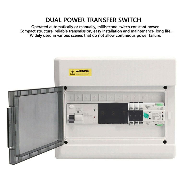 Automatic Transfer Switch for PV Solar and Generator 3P 110V