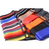 Logic Suitcase Belt, TSA Lock (12 Colors, Black x Red)