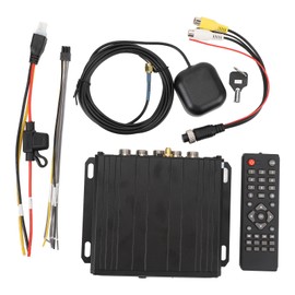 4 Channel Video Splitter DC12V 24V 1080P GPS Driving Track Playback Parking Camera Video Control Box for Truck Bus Boat No Memory Card