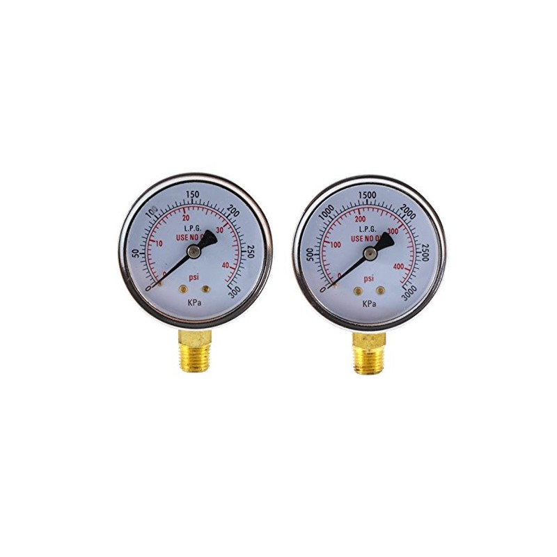 SÜA® - Low and High Pressure Gauges for Propane Regulator
