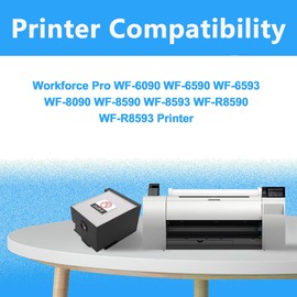 LCL T6712 T671200 Ink Maintenance Box Compatible with Workforce Pro WF-6090 WF-6590 WF-6593 WF-8090 WF-8590 WF-8593 WF-R8590 WF-R8593 Printer (1-Pack)