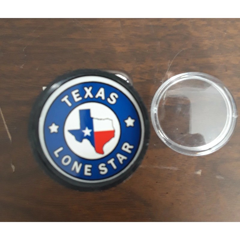 Texas Lone Star Steering Wheel Spinner Knob Lowrider Rat Rod