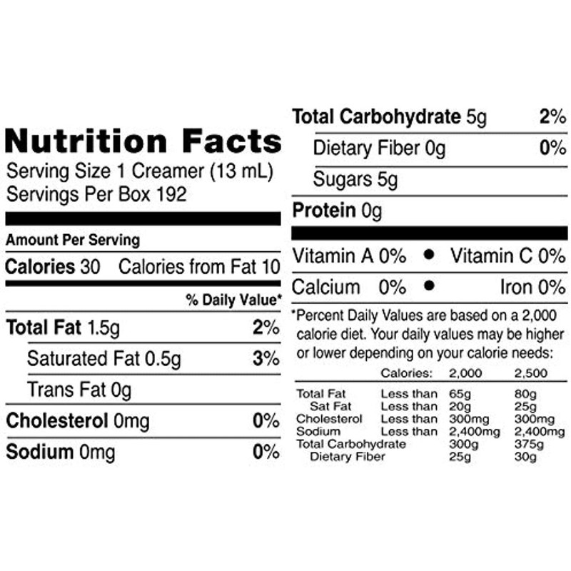 International Delight Coffee Creamer Singles, French Vanilla, 192 Count