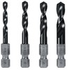 FEIN Vario 4-Piece Twist Drill Bit Set with Sizes 6.8