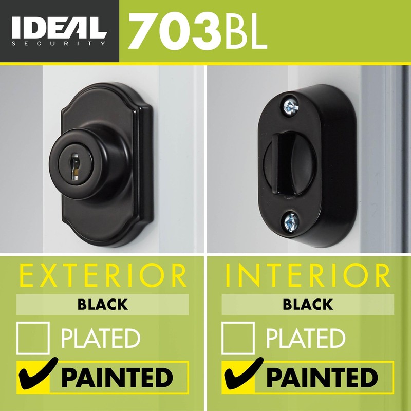 Ideal Security Model 703 Keyed Deadbolt for Storm and Screen