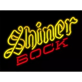 Shiner Bock Beer New Metal Sign:  12 x 16" & Free Shipping - NOT a Neon Sign