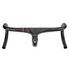 Spomann 420x100mm Carbon Fiber Road Integrated Bicycle Handlebar with Stem