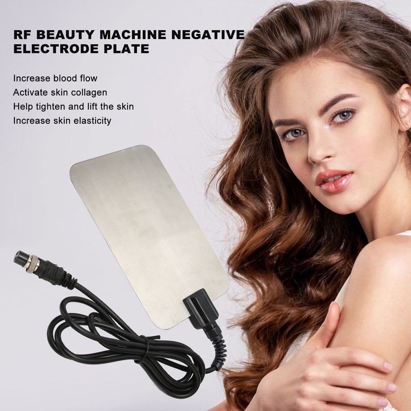 Professional RF Electric Wave Beauty Machine Negative Thin Electrode Plate