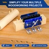 Beaiguna Self Centering Dowel Jig Kit, Drill Guide Jig Block