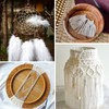 G2PLUS 100M Beige String Twine, 2MM Craft Cotton Thread Durable