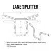 TC Bros. 7/8" Lane Splitter™ Handlebars - 9.25" Rise Black