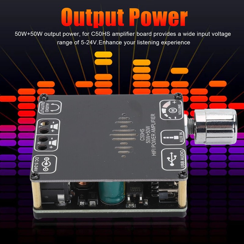 Bluetooth Amplifier Board Professional 50W 50W TPA3116D2 HiFi Level Bluetooth