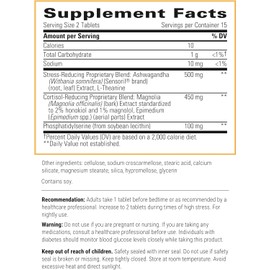 Integrative Therapeutics Integrative Therapeutics-Cortisol Manager-30 Tablets and Magnesium Glycinate-120 Tablets
