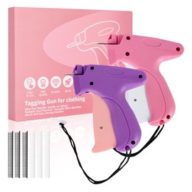 Stitch Gun for Clothes - Handheld Stitch Tag Gun Quick Clothing Fixer - Tagging Gun - Sewing Kit Includes 6 Needle, 1000 Black Fasteners & 1000 White Fasteners