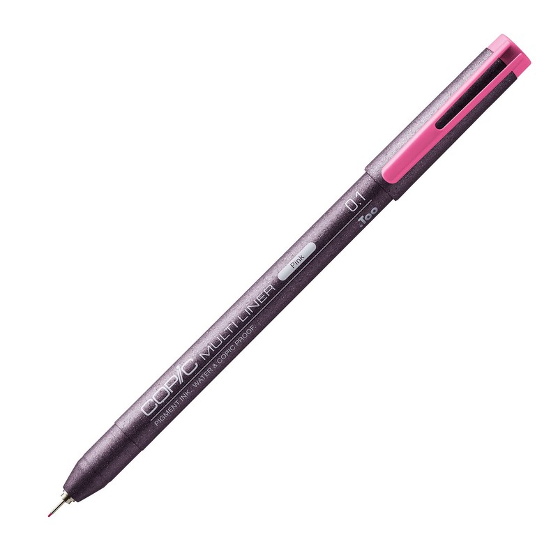 Copic Multiliner Pen, 0.1 mm, Pink