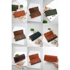 Dakota DA-31743 Women's Genuine Leather Long Wallet, Camel