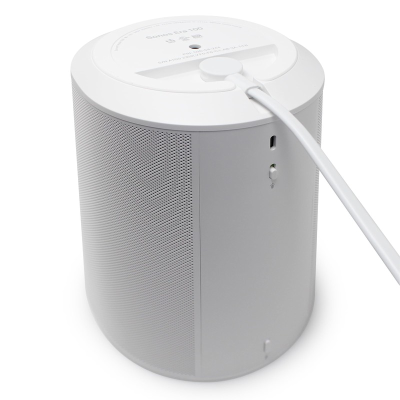 Vebner 2-Pack - Extra Short Power Cords Compatible with Sonos