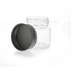 Mini Mason Jars with Lids, Glass Jar Set (1.7 oz, 5 Pack)