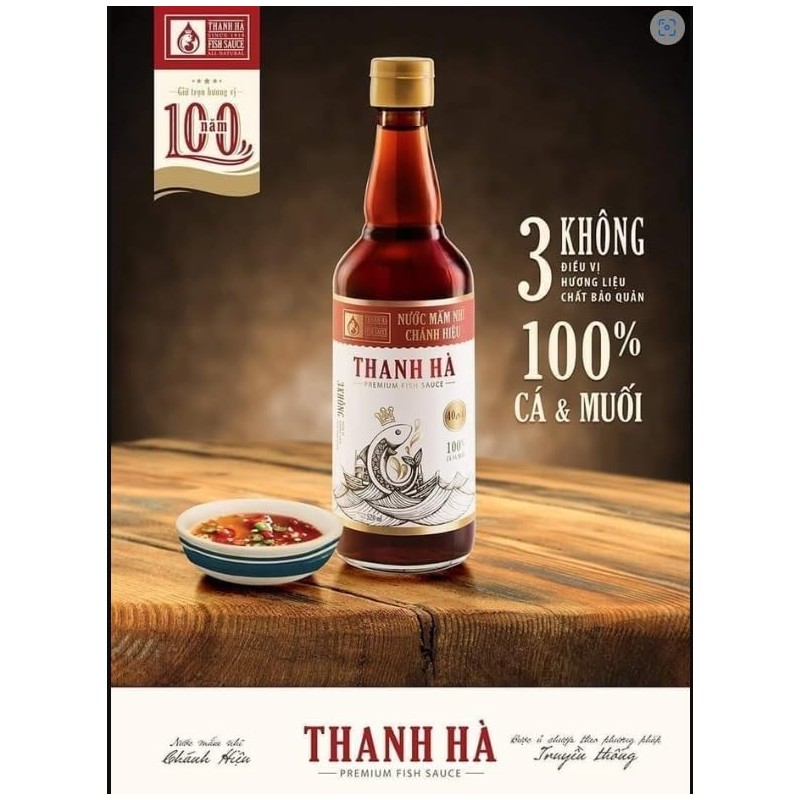1 Pack - Thanh Ha Premium Fish Sause 40N -