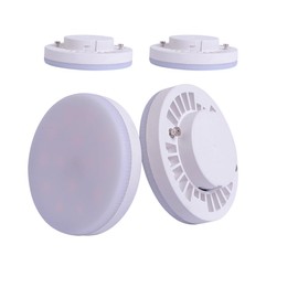 ukzboss GX53 7W 2700K Warm White LED Spotlight Cabinet Light Reflector Bulb Replace to 50w 75w Halogen Bulb for GX53 Fixture for Kitchen Unit Lighting (Warm White 2700K)