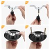 RTNLIT 5" Light Fixture Canopy Kit with 3.2 feet Chandelier