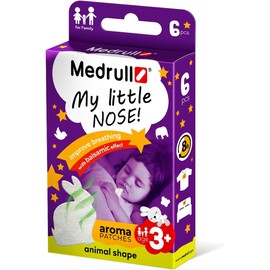 Medrull My Little Nose Aromatic Plasters | Soothing Balm for Easier Breathing | Cold & Congestion Relief for Kids & Adults