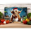 Highland Cow Printed Cutting Board | Worktop Saver | Chopping