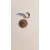 5/8" Stainless Steel Cup Hooks Corrosion Resistant Screw in (Pack
