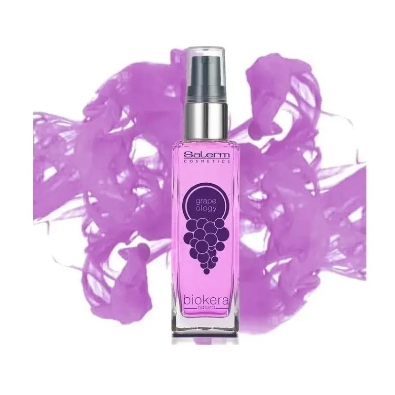 Aceite Capilar Salerm Biokera Grapeology de 60 mL Para Hidratación