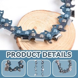 KYLOS 3/8 Inch LP Saw Chain for 30 cm Rail - 44 Drive Links, 1.3 mm - Low Kickback Chain Compatible with Dolmar, Einhell, Mcculloch, Black & Decker and More