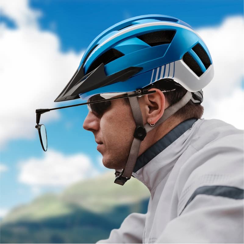 Life On Bicycle 360 Degree Adjustable Rearview Bicycle Helmet Mirror