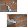 HongYun Brick Trowel 304 Stainless Trowel Mortar Pointing Trowel Brick