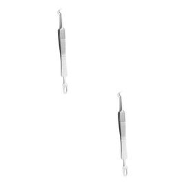 Ipetboom Sets Stainless Steel Pimple Tweezers Blackhead Extractor Kit Hair Removal Tweezers Tool for Blackhead Pimple Extraction Pcs