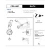 Designers Impressions 654708 Oil Rubbed Bronze Tub Shower Combo Faucet