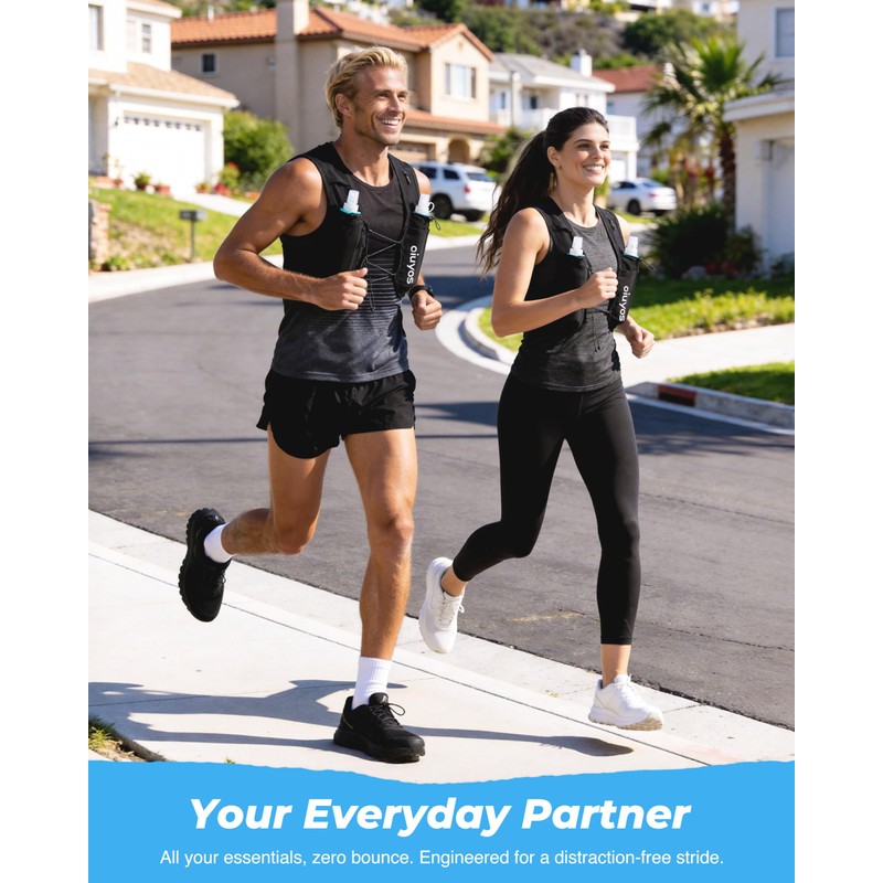 Oiuyos Running Vest for Women Men - USA Design -