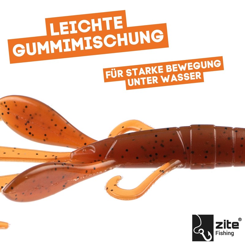 Zite Fishing Inzite Braw Creature Bait 10,5cm | Gummiköder Krebsimitat