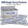 Prompt Prep Philadephia Original Cream Cheese Pouches – 100 Pouches