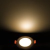 LEDLightsWorld 2.5 inch Black LED Recessed Lighting, Dimmable 5W Retrofit
