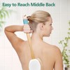 Back Lotion Applicator with 4 Replaceable Pads, Lotion Applicator for
