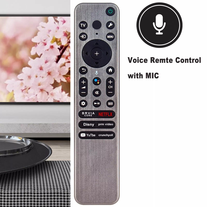 For Sony RMF-TX910U Voice Replace Remote for Sony Google TV